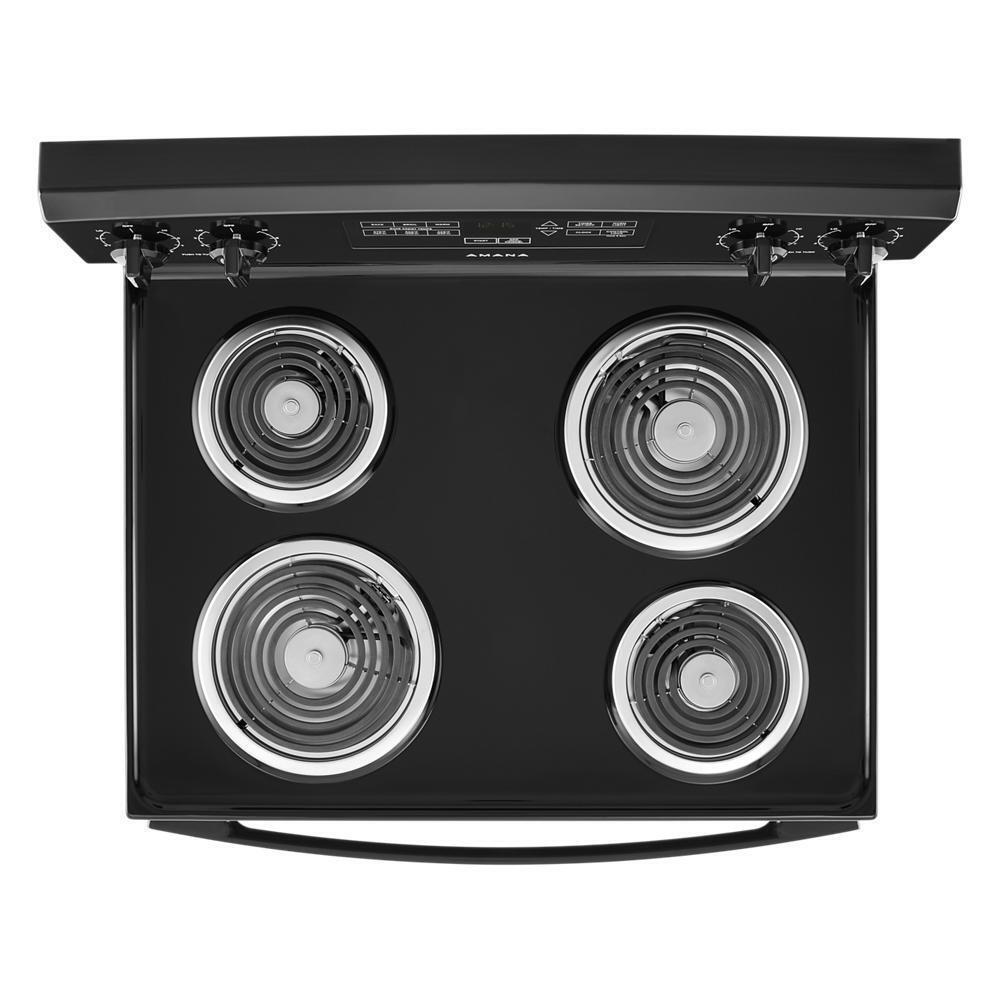 AMANA ACR4303MFB 30-inch Amana Electric Range With Bake Assist Temps - Black