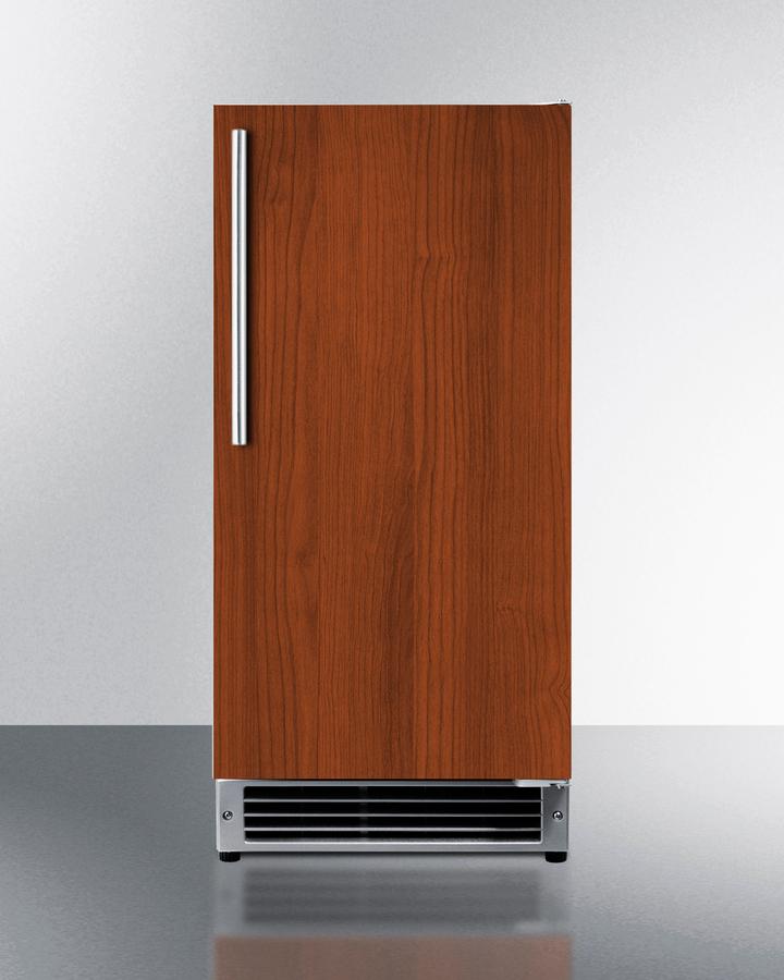 SUMMIT BIM26H32IF 15"" Wide 25 Lb. Drain-free Icemaker, Ada Compliant (panel Not INCLU...