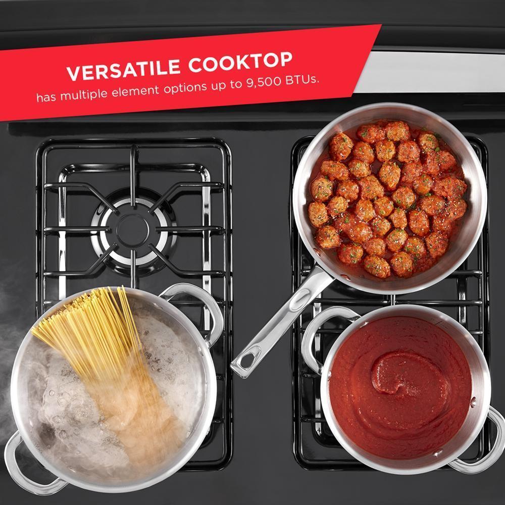 AMANA AGR4203MNW Amana 30-inch Gas Range With Easy-clean Glass Door