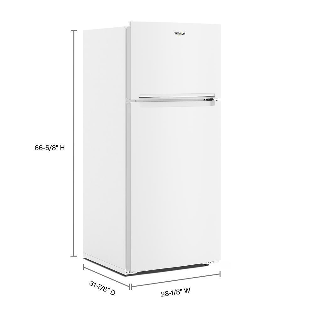 WHIRLPOOL WRTX5328PW Whirlpool 28-inch Wide Top-freezer Refrigerator - 16.3 Cu. Ft.