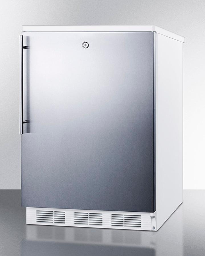 SUMMIT FF7LWSSHV Commercially Listed Freestanding All-refrigerator for General PURPO...