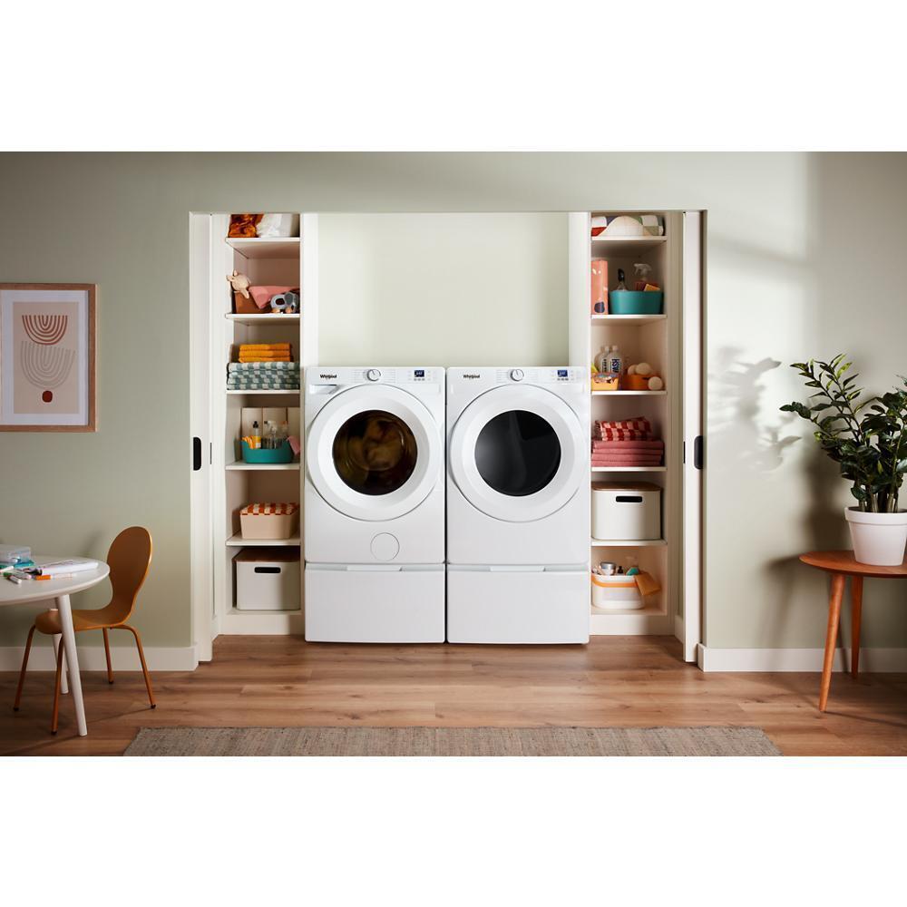 WHIRLPOOL WFW6720RW 5.0 Cu. Ft. Smart Front Load Energy Star Washer With the FRESHFL...