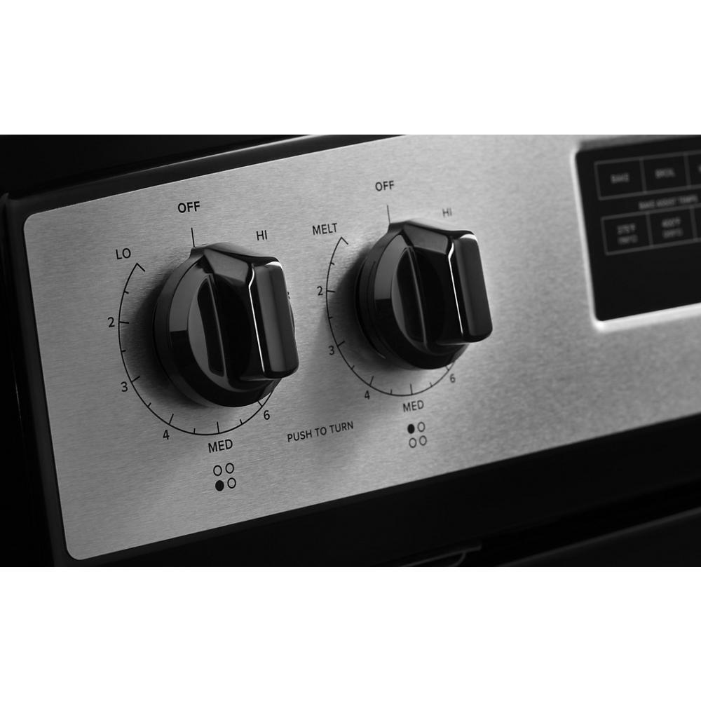 AMANA AER6303MMS 30-inch Amana Electric Range With Extra-large Oven Window