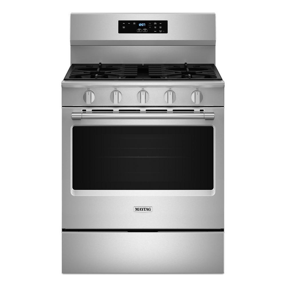 MAYTAG MFGS4030RS Maytag 30-inch Wide Gas Range With Steam Clean - 5.0 Cu. Ft.