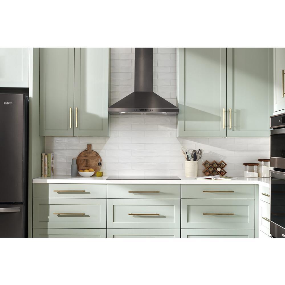 WHIRLPOOL WVW93UC0LZ 30"" Chimney Wall Mount Range Hood With Dishwasher-safe Grease Filters