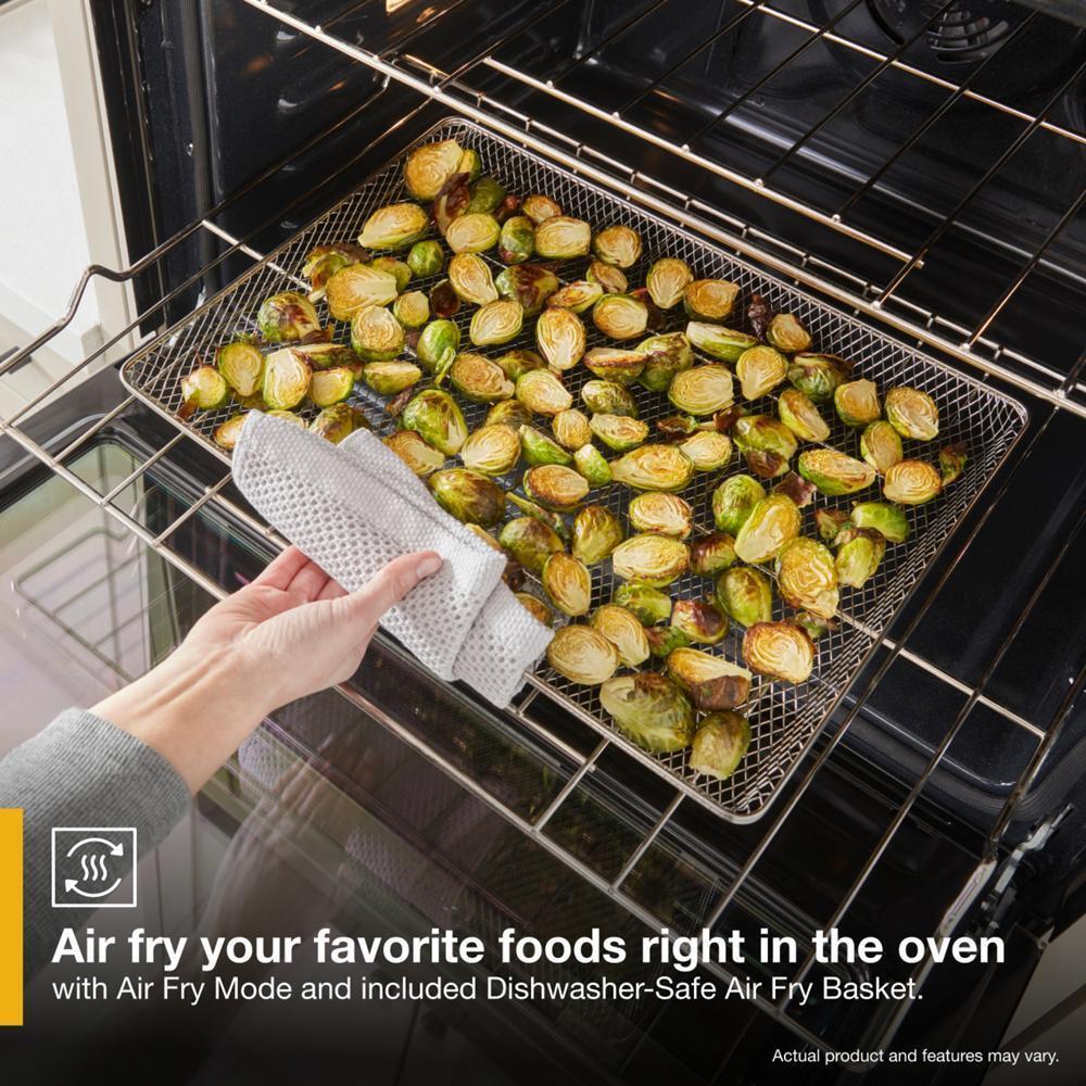 WHIRLPOOL WOEC7027PZ Whirlpool 4.3 Cu. Ft. Wall Oven Microwave Combo With Air Fry