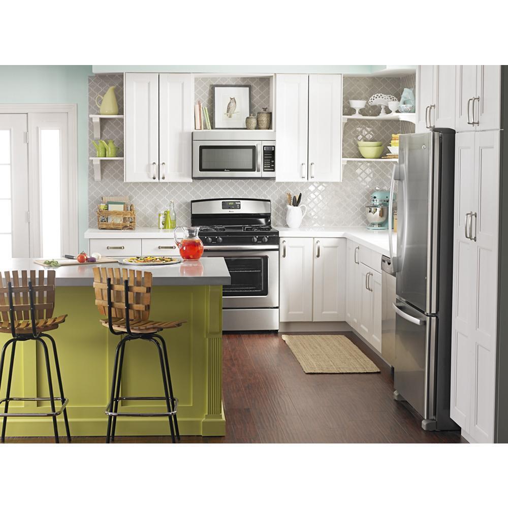 AMANA ABB2224BRM 21.9 Cu. Ft. Energy Star Qualified Bottom-freezer Refrigerator -...
