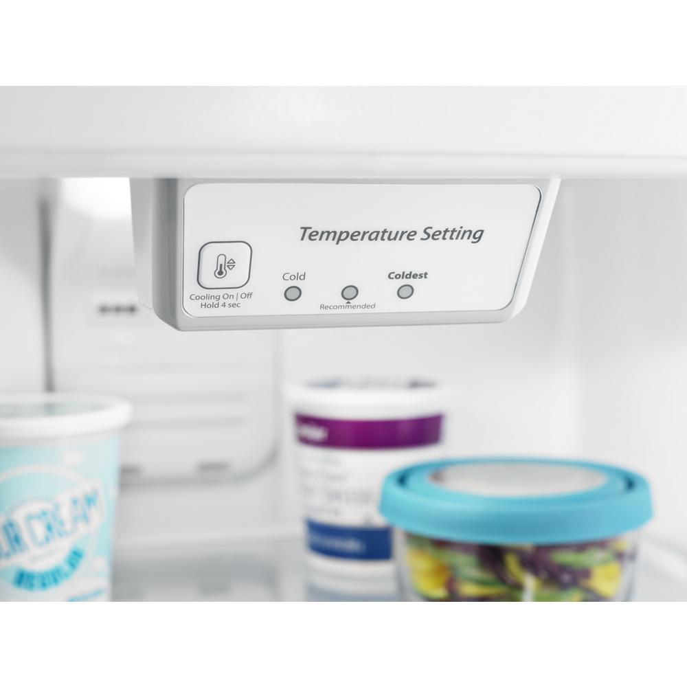 AMANA ART318FFDS 30-inch Wide Top-freezer Refrigerator With Glass Shelves - 18 Cu. F...
