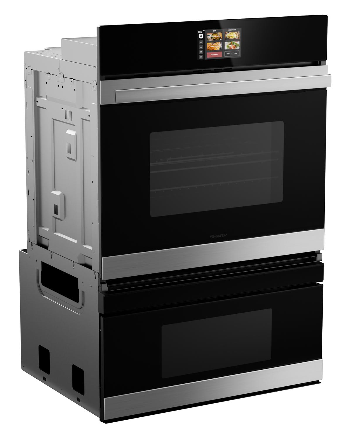 SHARP SWB3085HS Sharp Convection Wall Oven With Microwave Drawer Oven