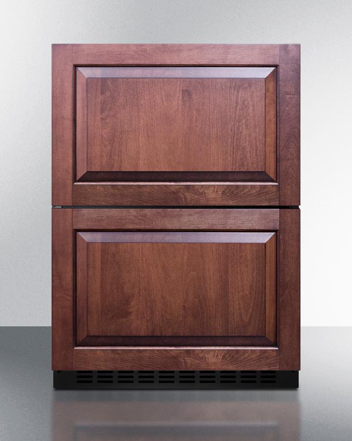 SUMMIT ADFD243PNR Summit 24"" Wide 2-drawer All-freezer (panels Not Included)