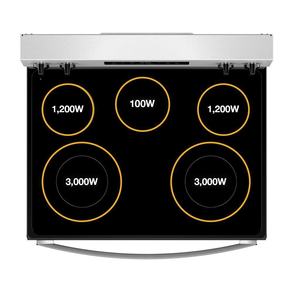 WHIRLPOOL WFES3330RZ Whirlpool 30-inch Electric Range With Steam Clean
