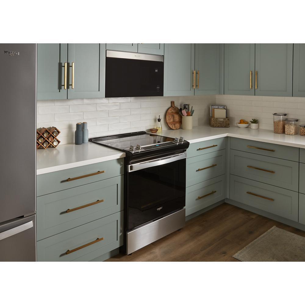 WHIRLPOOL WMMF5930PZ 1.1 Cu. Ft. Flush Mount Microwave With Turntable-free Design