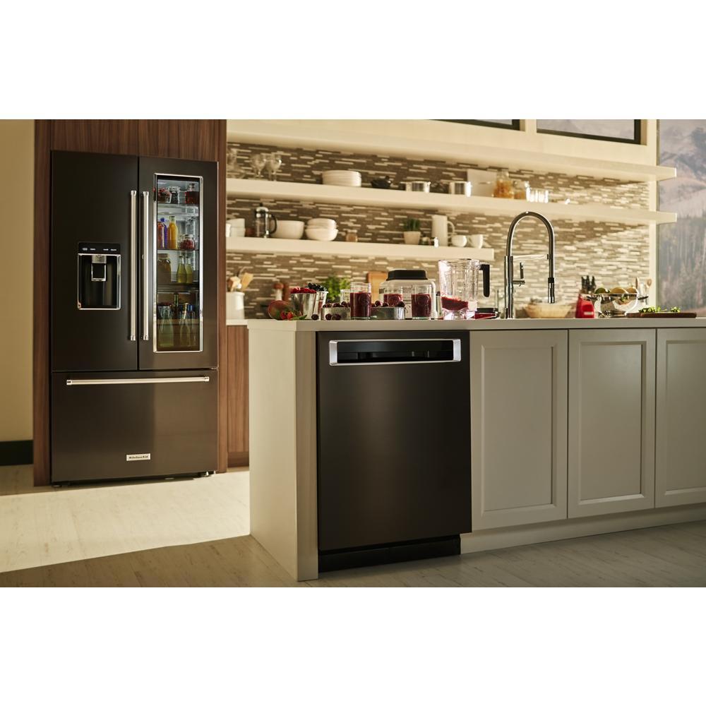 KITCHENAID KSGG700EBS Kitchenaid 30-inch 5-burner Gas Slide-in Convection Range - BLAC...