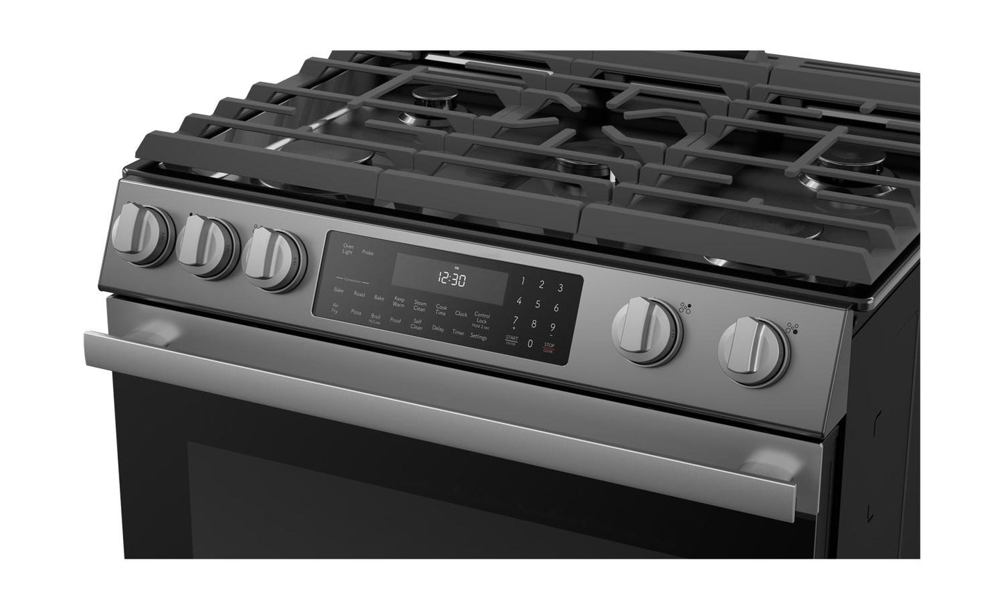 SHARP SSG3065JS Sharp 30 In. Gas Convection Slide-in Range With Air Fry