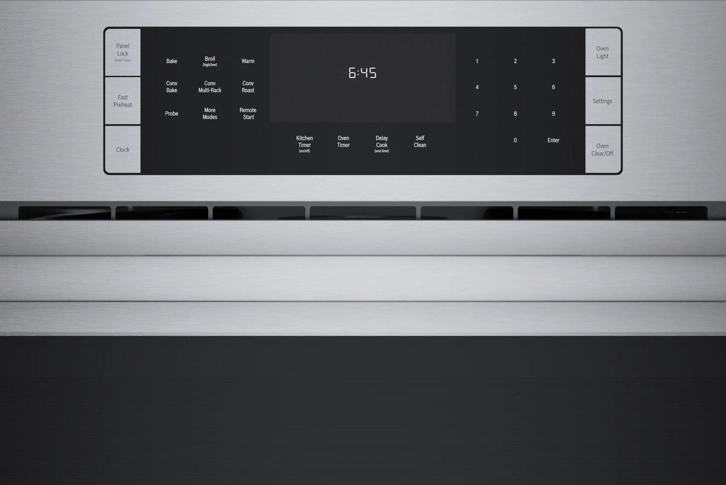 BOSCH HBL8454UC Bosch 800 Series Single Wall Oven 30'' Stainless Steel Hbl8454uc