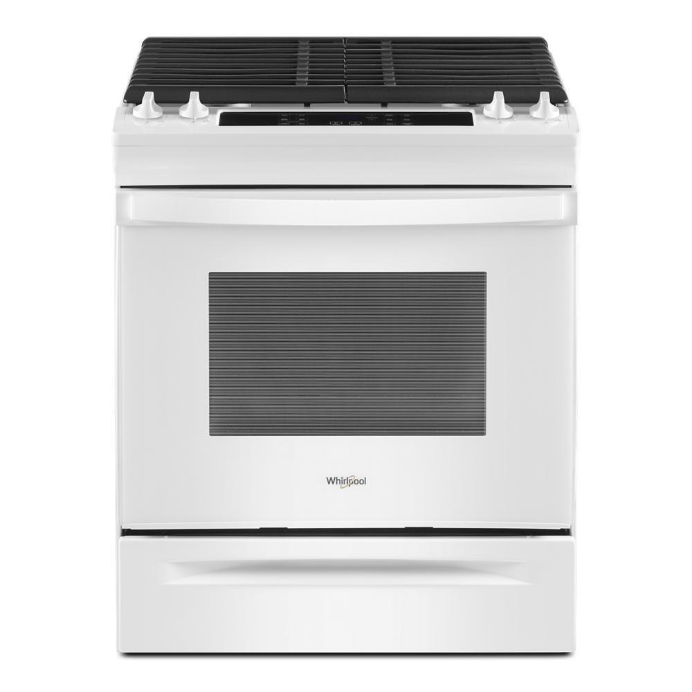 WHIRLPOOL WEG515S0LW 5.0 Cu. Ft. Whirlpool Gas Range With Frozen Bake Technology