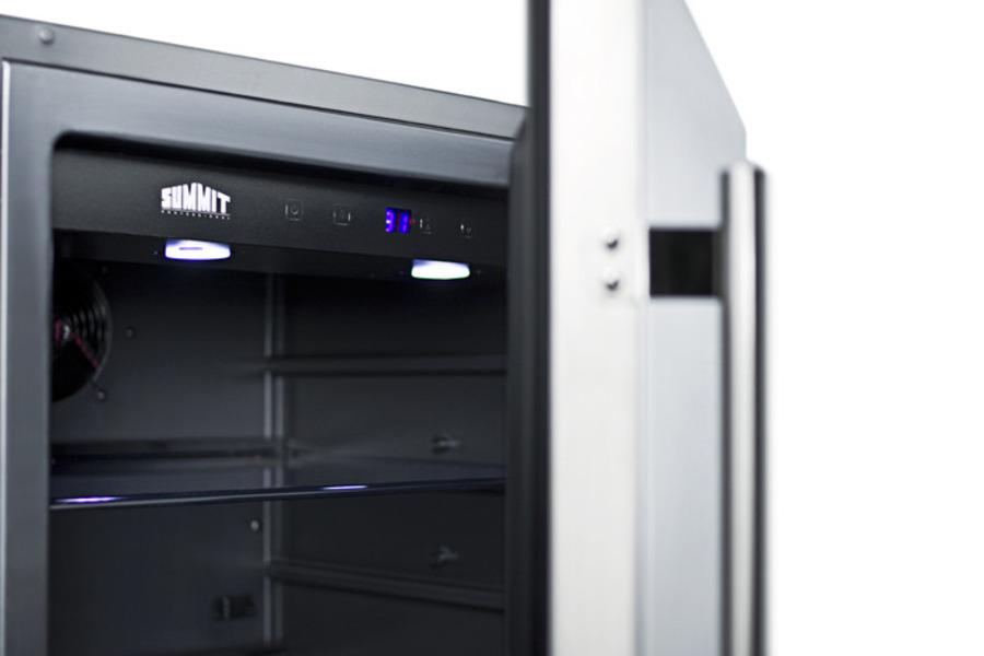 SUMMIT SPR627OS Outdoor All-refrigerator for Built-in Use, With Lock, Digital THERM...