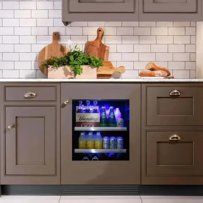 XO APPLIANCE XOU24BCGOA XO Appliance 24in Beverage Center Overlay Glass Ada Height