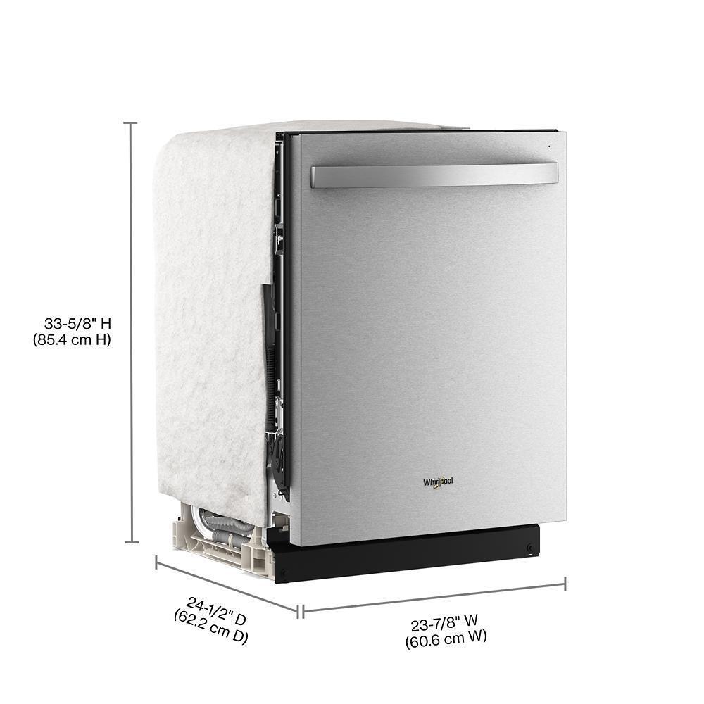 WHIRLPOOL WDTS8024SZ Whirlpool 24-inch Dishwasher With Total Coverage Wash Action AND...