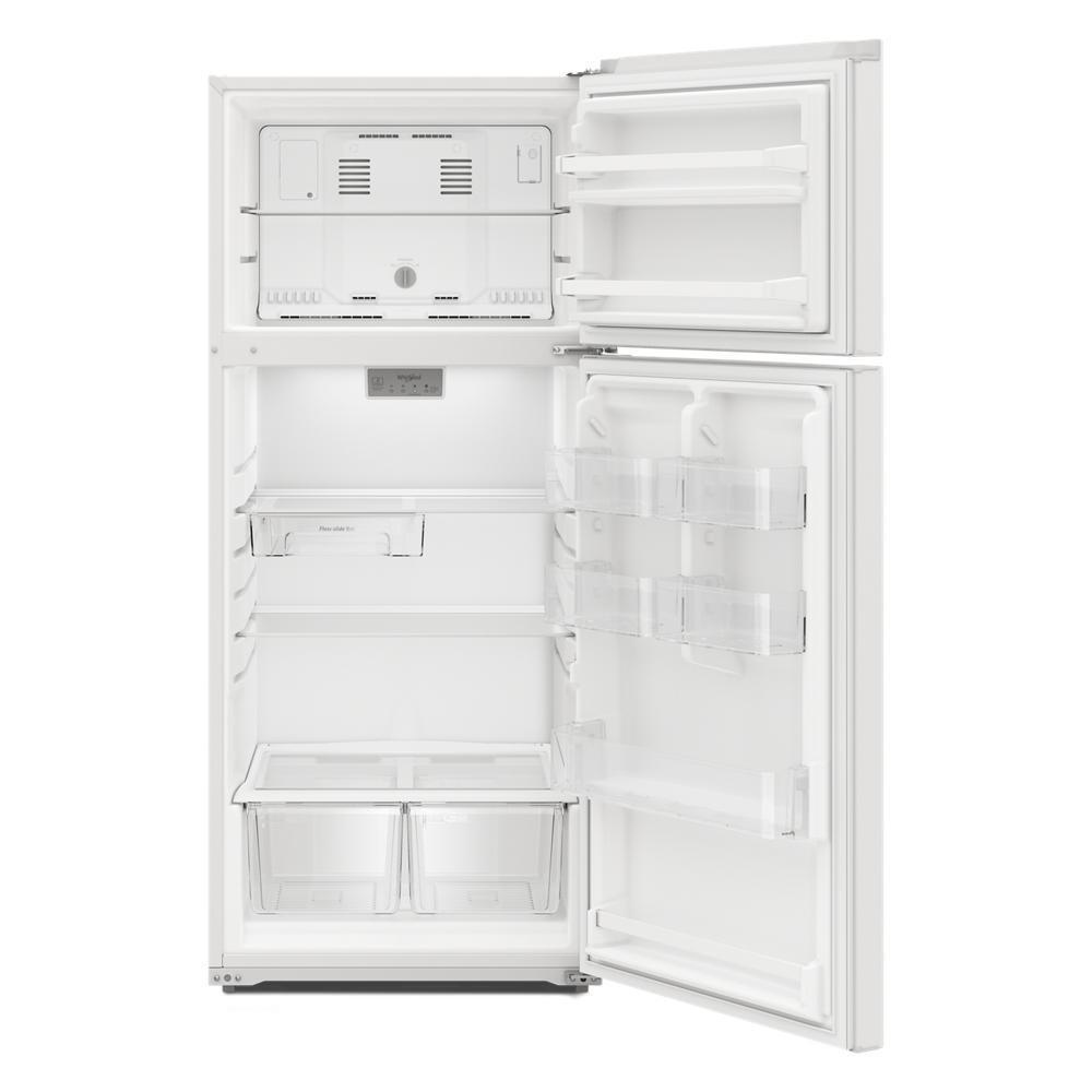 WHIRLPOOL WRTX5328PW Whirlpool 28-inch Wide Top-freezer Refrigerator - 16.3 Cu. Ft.