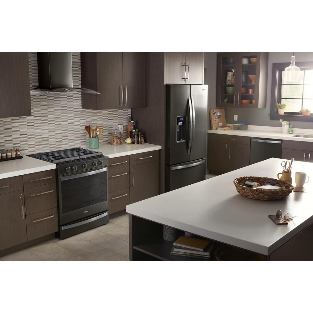 WHIRLPOOL WEE750H0HV Whirlpool 30-inch,6.4 Cu Ft, Electric Slide-in Range With 5 ELEMENT...