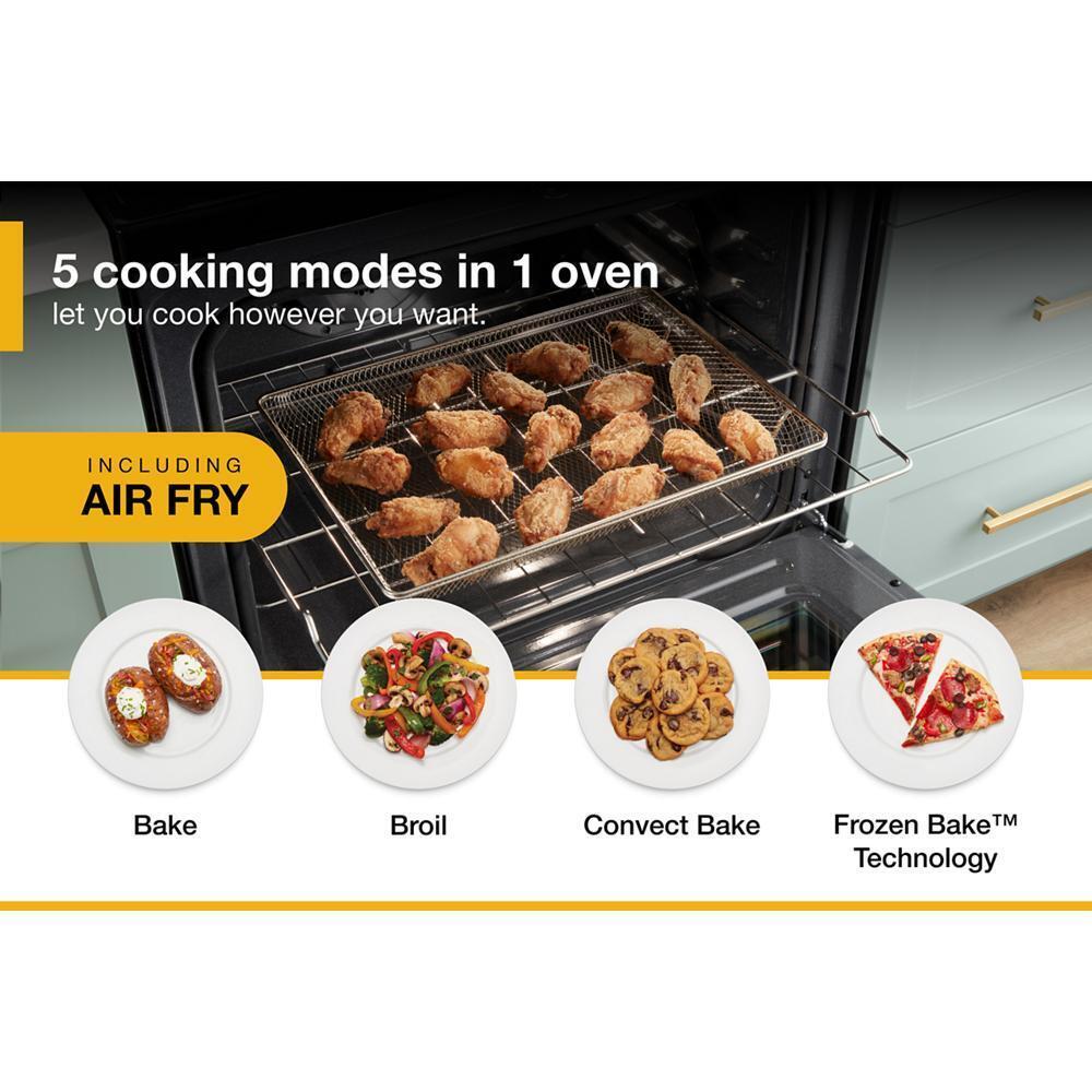 WHIRLPOOL WFG550S0LV 5.0 Cu. Ft. Whirlpool Gas 5-in-1 Air Fry Oven