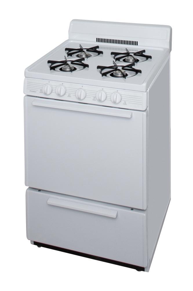PREMIER SCK100OP Premier 24 In. Freestanding Gas Range In White