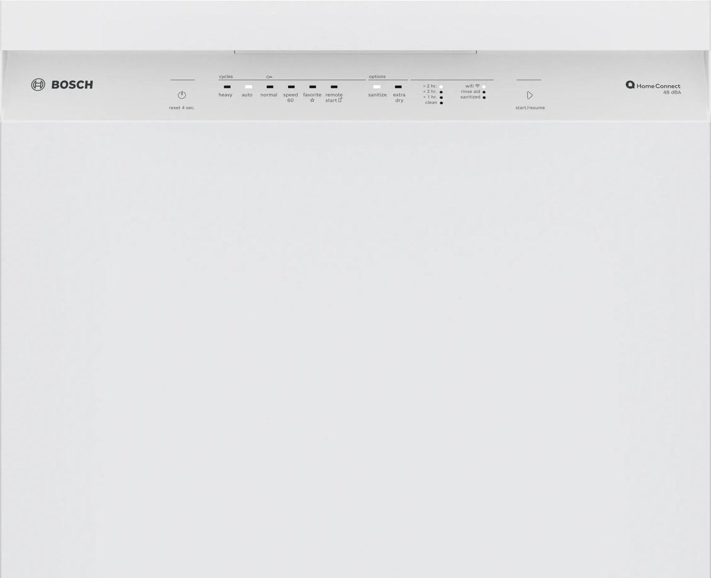 BOSCH SHE41CM2N Bosch 300 Series Dishwasher 24"" White She41cm2n