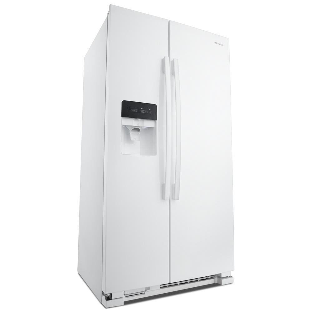 AMANA ASI2575GRW 36-inch Side-by-side Refrigerator With Dual Pad External Ice and WA...