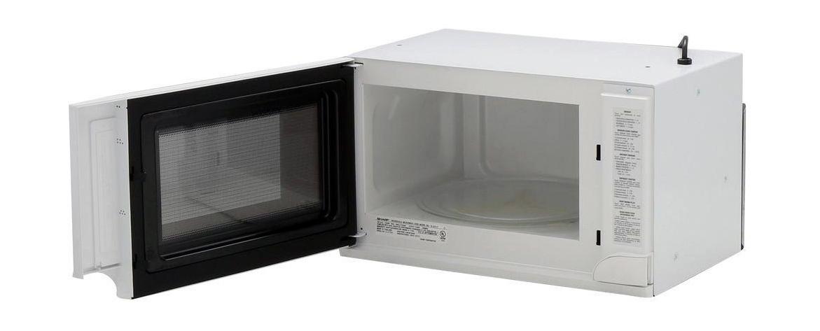 SHARP R1211TY Sharp Carousel Over-the-counter Microwave Oven 1.5 Cu. Ft. 1100w White
