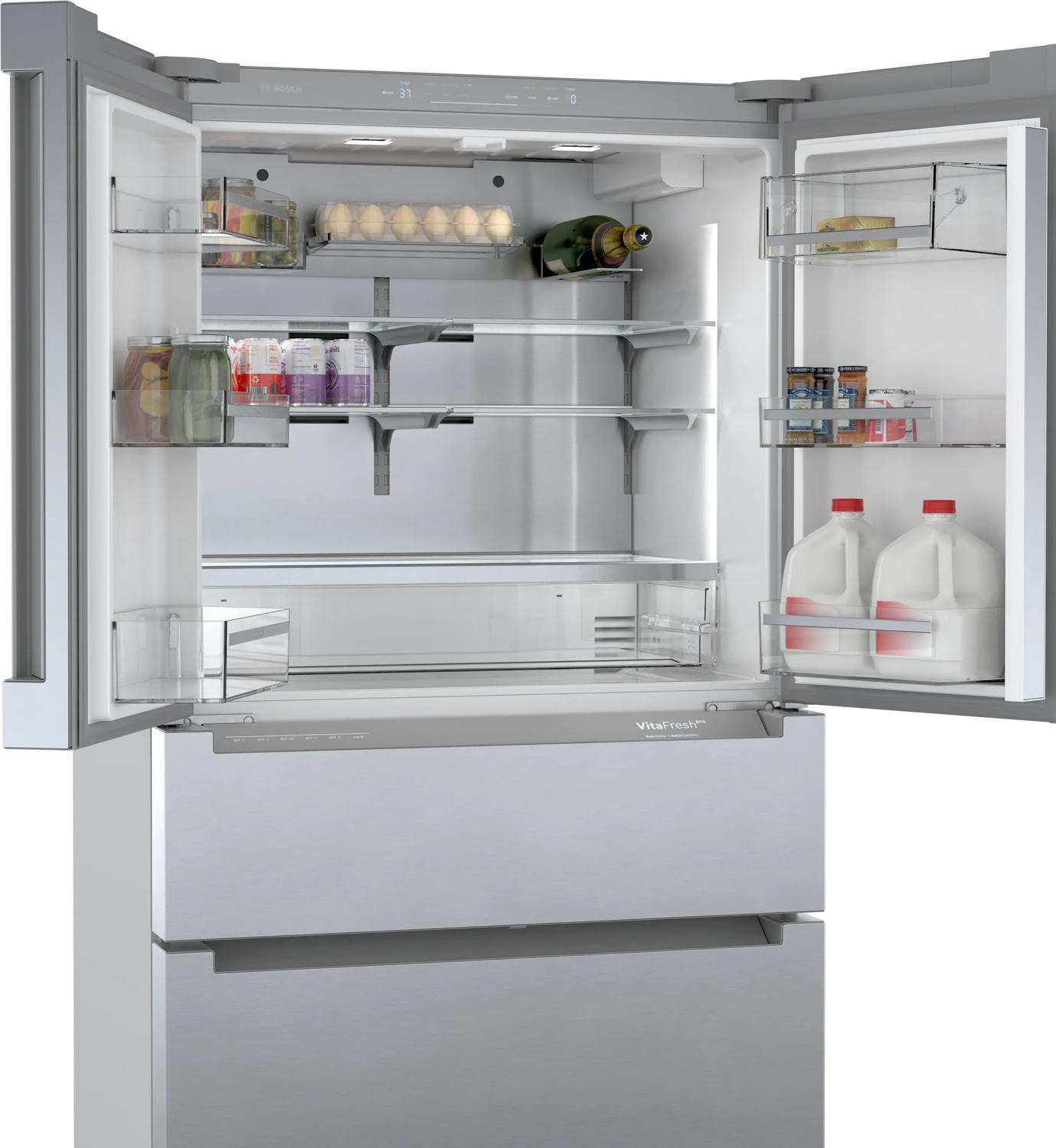 BOSCH B36CL80ENS Bosch French Door Bottom Mount Inox-easyclean