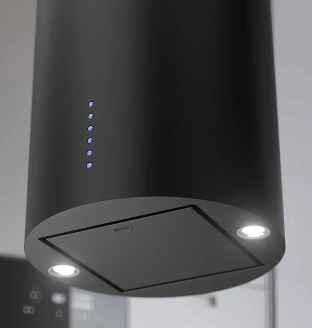 XO APPLIANCE XOCYLI16BC XO Appliance 600/395cfm Designer Cylinder Island Black