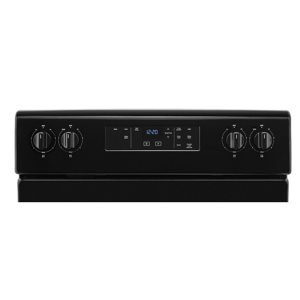 WHIRLPOOL WFC315S0JB 4.8 Cu. Ft. Whirlpool Electric Range With Keep Warm Setting