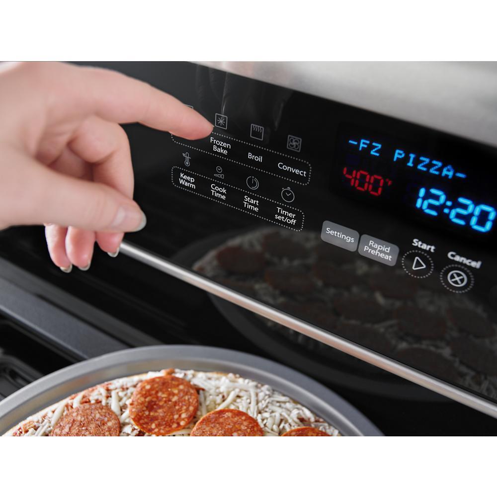 WHIRLPOOL WGG745S0FS Whirlpool 6.0 Cu. Ft. Gas Double Oven Range With Center Oval Burner