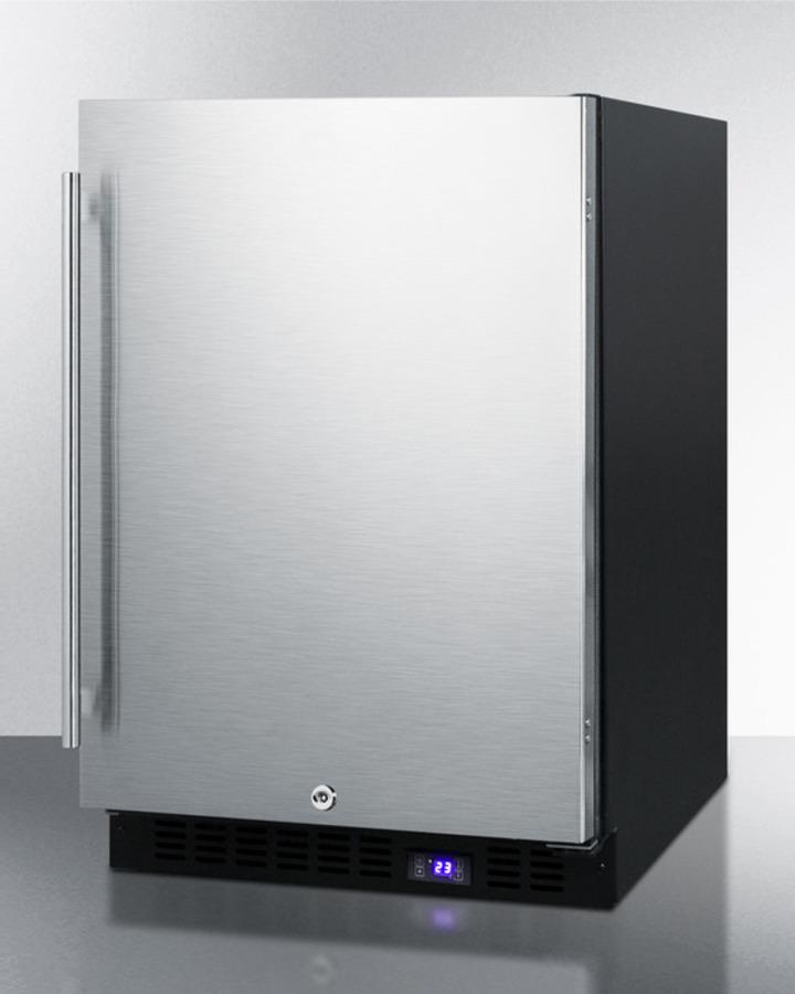 SUMMIT SPFF51OS Frost-free Outdoor All-freezer W/digital Thermostat, LED Light, BLA...