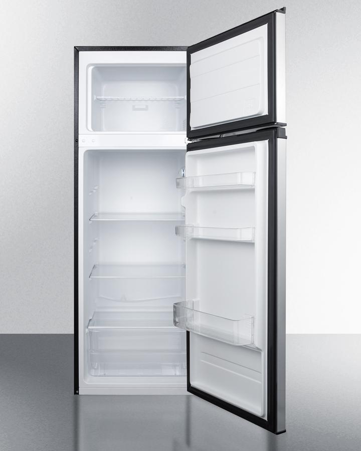 SUMMIT CP972SS Two-door Cycle Defrost Refrigerator-freezer In Slim Width With STAI...