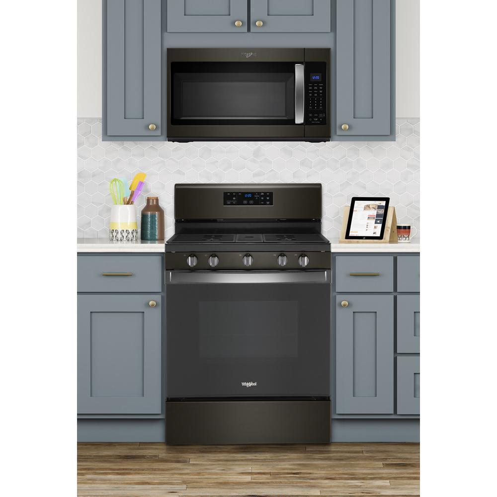 WHIRLPOOL WMH32519HV Whirlpool 1.9 Cu. Ft. Capacity Steam Microwave With Sensor COOKI...