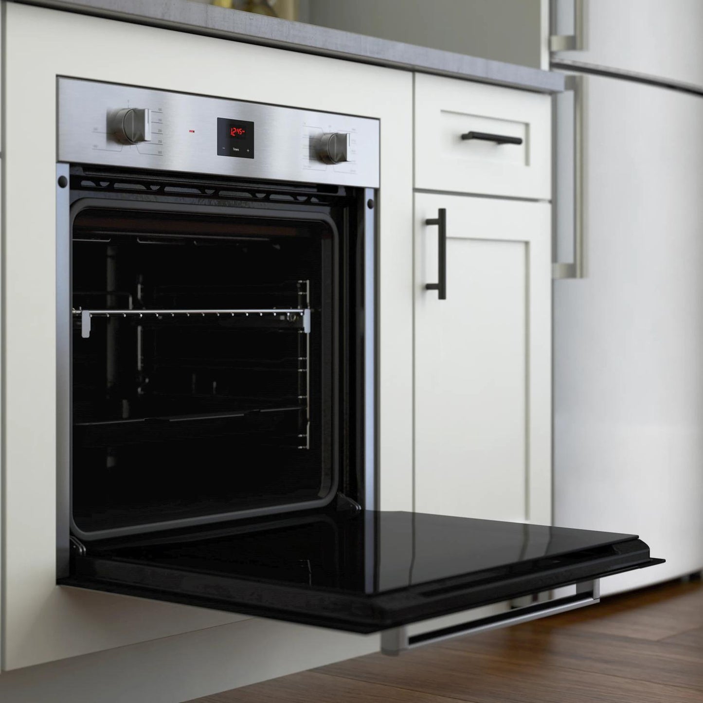 BOSCH HBE5453UC Bosch 500 Series Single Wall Oven 24'' Stainless Steel Hbe5453uc