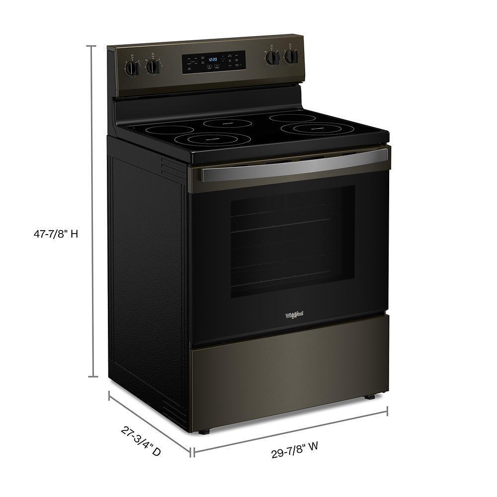WHIRLPOOL WFES3330RV Whirlpool 30-inch Electric Range With Steam Clean