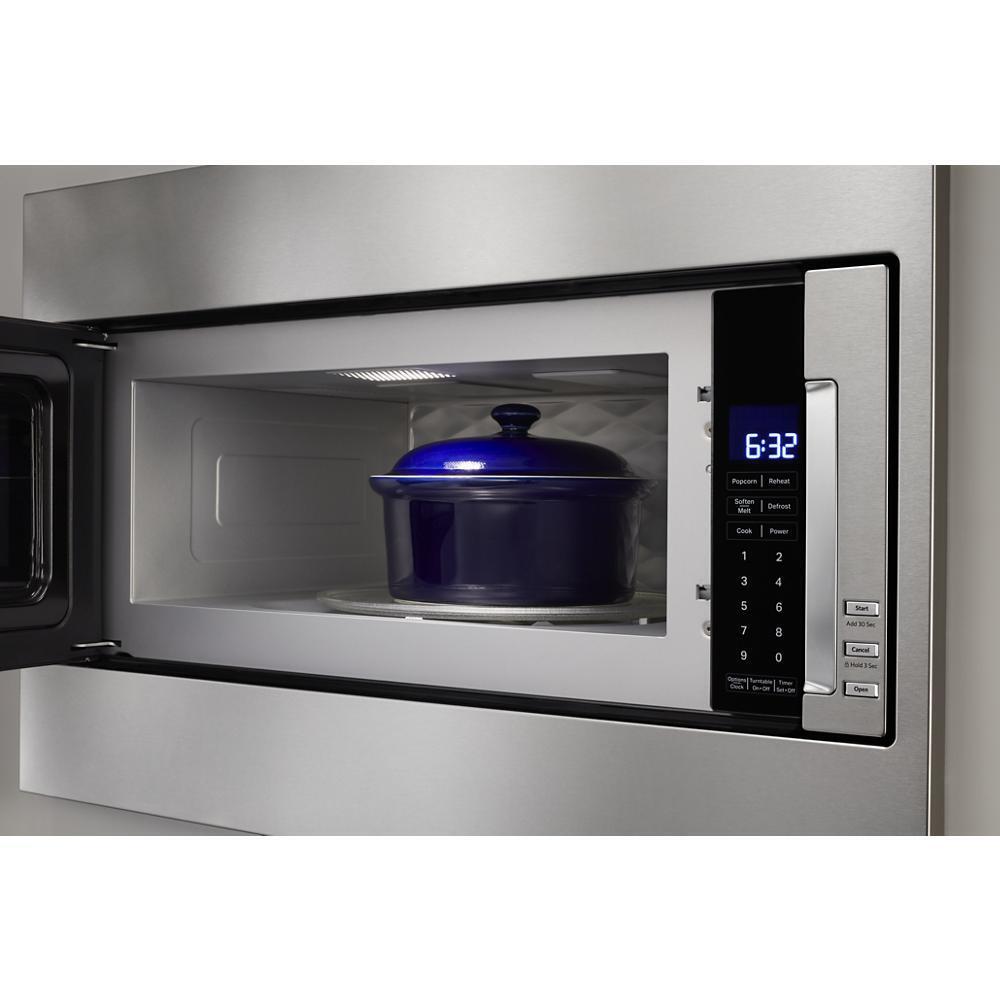 KITCHENAID KMBT5511KSS 1000 Watt Built-in Low Profile Microwave With Standard Trim Kit - S...