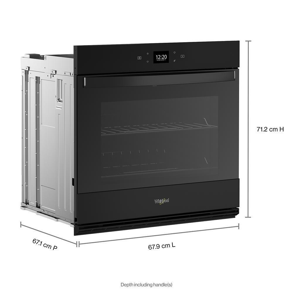 WHIRLPOOL WOES5027LB 
4.3 Cu. Ft. Single Wall Oven With Air Fry When Connected