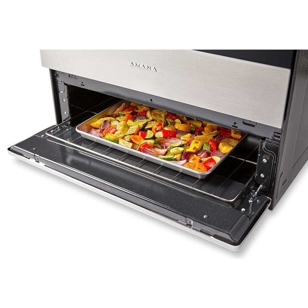 AMANA AGR4203MNB Amana 30-inch Gas Range With Easy-clean Glass Door