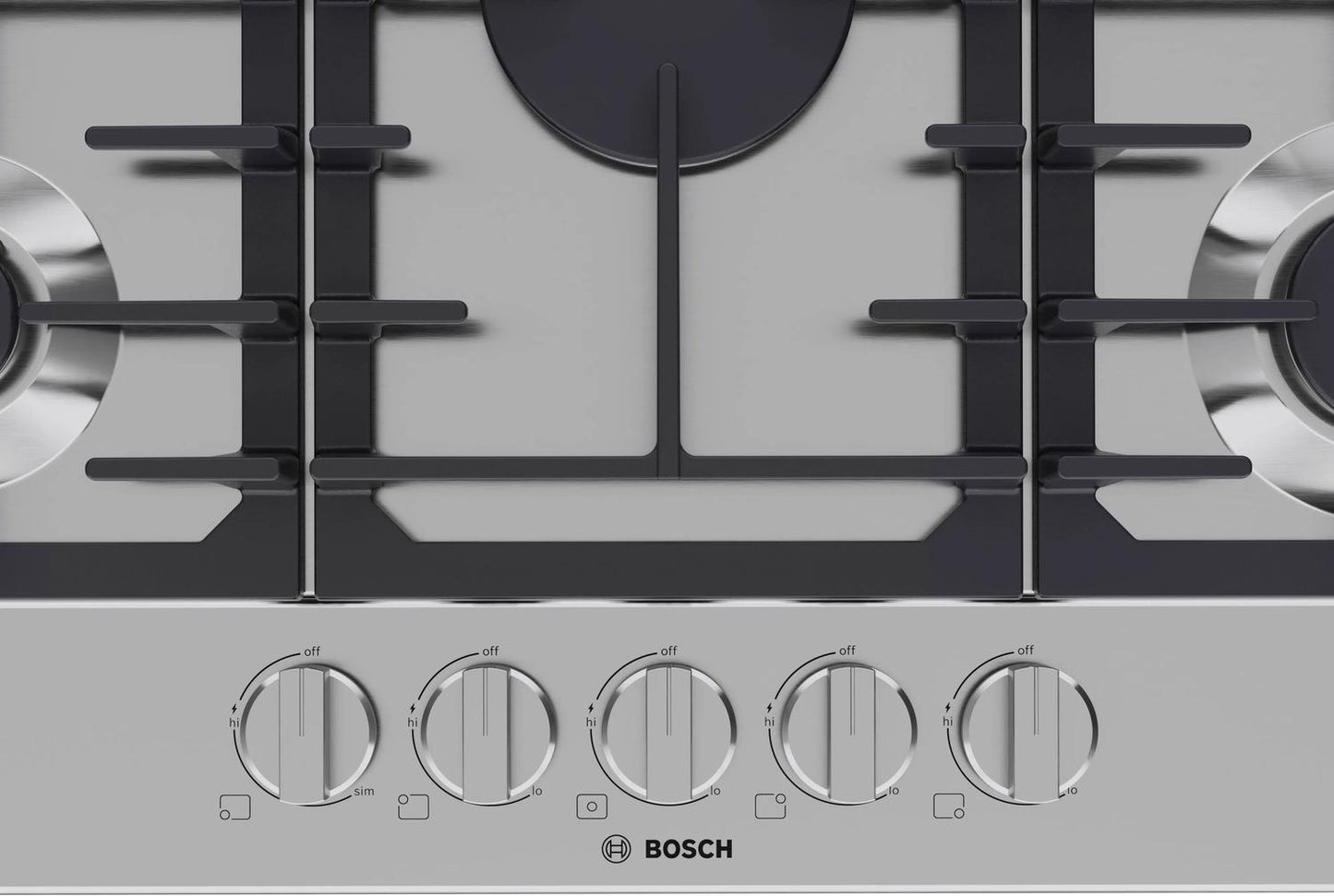 BOSCH NGM3050UC Bosch 300 Series Gas Cooktop Stainless Steel
