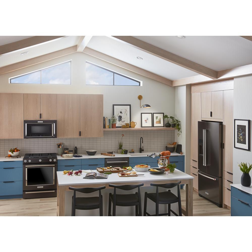 KITCHENAID KRFF577KBS 26.8 Cu. Ft. Standard-depth French Door Refrigerator With Exterior ...