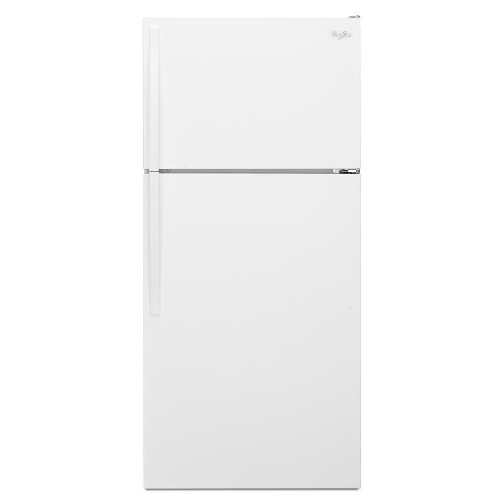 WHIRLPOOL WRT134TFDW White Whirlpool 28"" Wide Top-freezer Refrigerator With Freezer T...