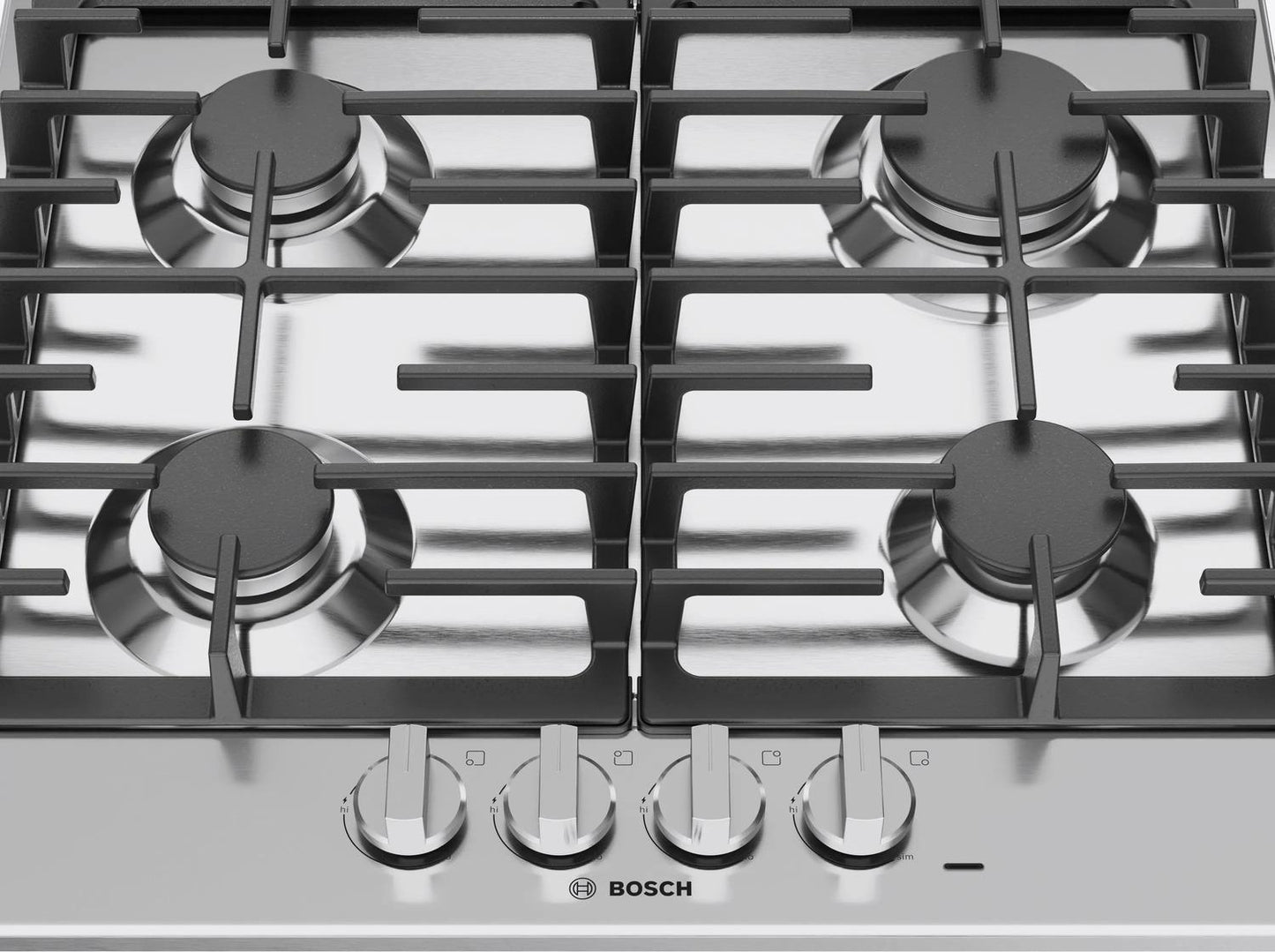 BOSCH NGM5453UC Bosch 500 Series Gas Cooktop Stainless Steel
