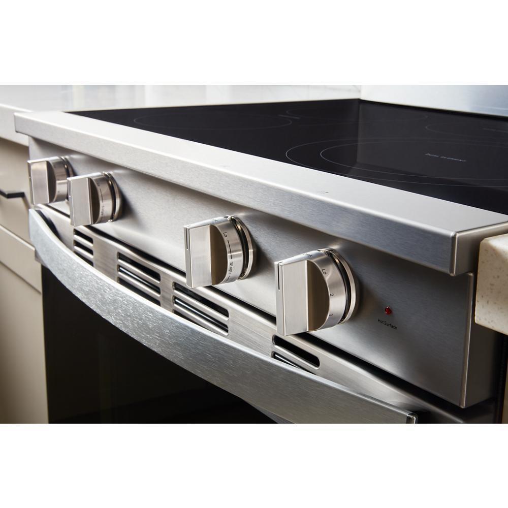 WHIRLPOOL WFES7530RZ 30-inch Smart Electric Range With Air Cooking Technology, WIPECLEAN...