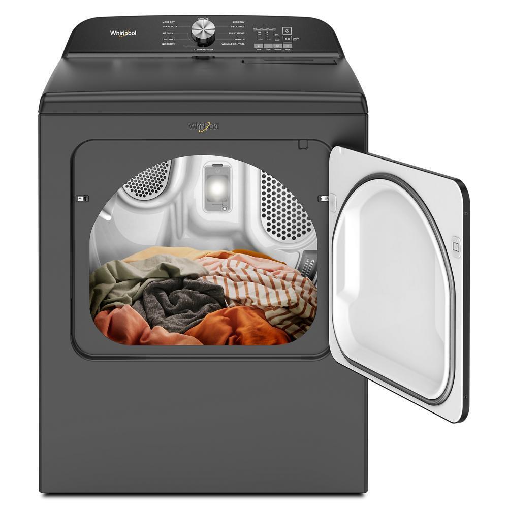 WHIRLPOOL WGD6150PB 7.0 Cu. Ft. Whirlpool Top Load Gas Dryer With Moisture Sensor