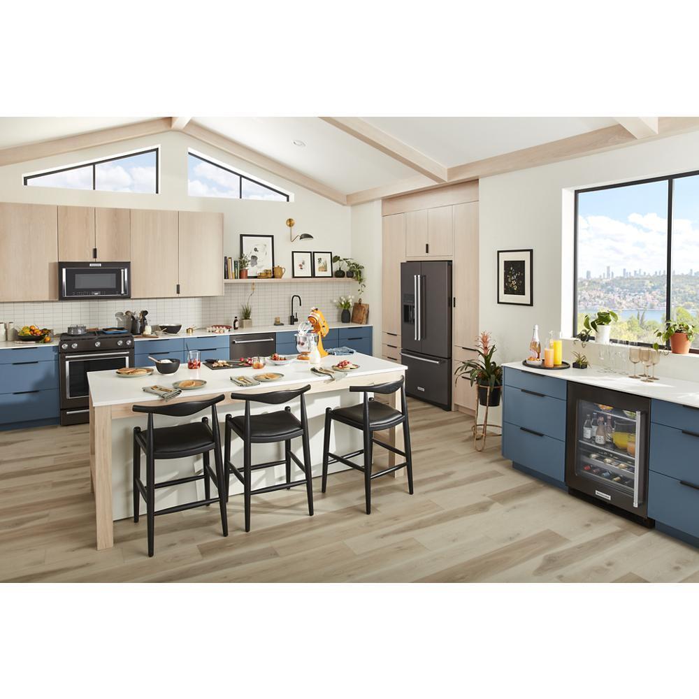 KITCHENAID KRFF577KBS 26.8 Cu. Ft. Standard-depth French Door Refrigerator With Exterior ...