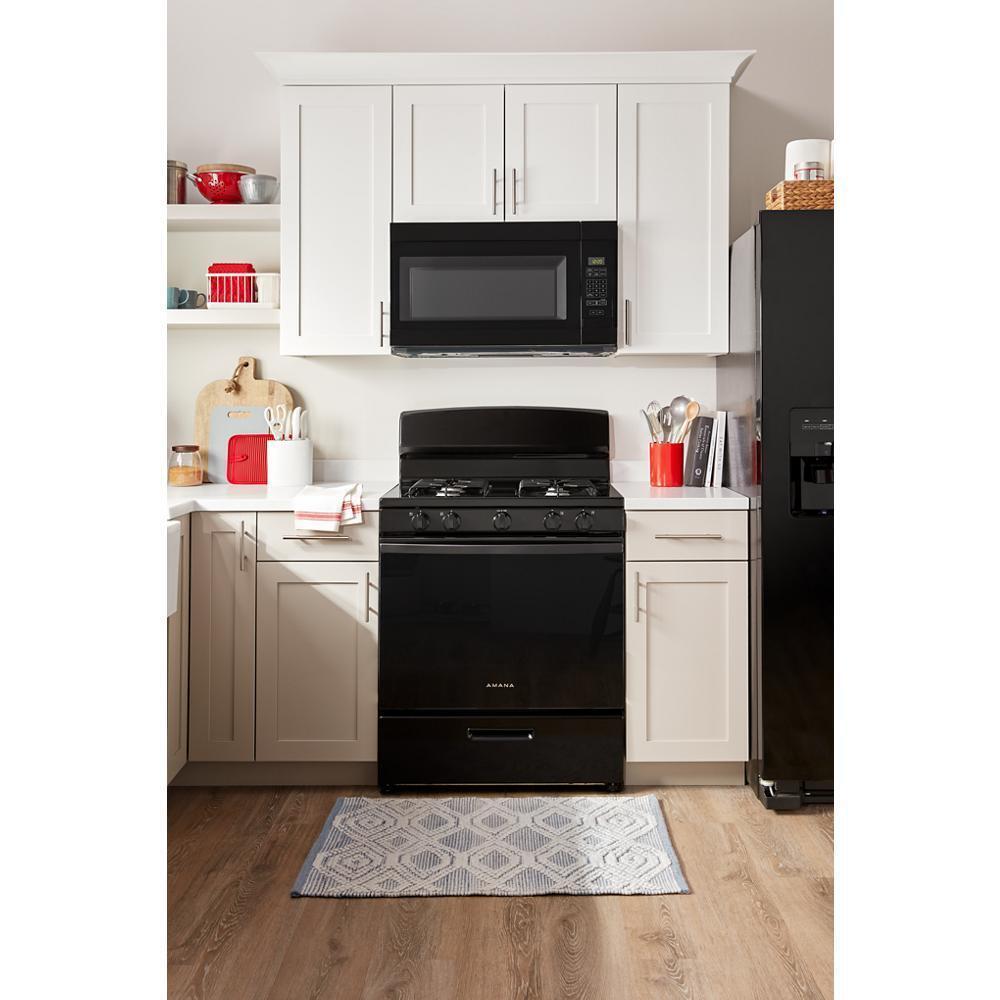 AMANA AGR4203MNB Amana 30-inch Gas Range With Easy-clean Glass Door
